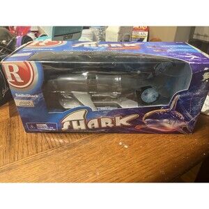 Vintage RadioShack Shark Radio Control Swims New in Box 60-1284